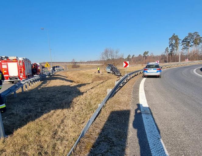 Koszmarny wypadek ukraińskiej rodziny na autostradzie A4. Nie żyje 69-letni kierowca 