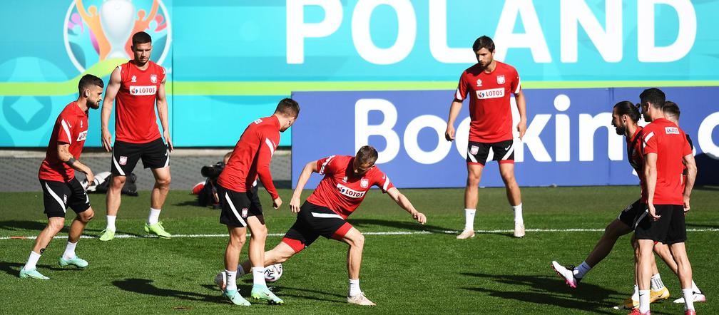 Pierwszy trening reprezentacji Polski na stadionie w Gdańsku