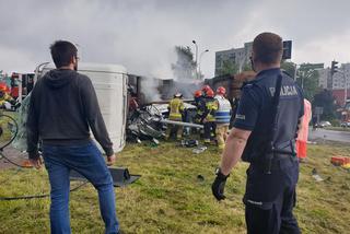 Bielsko-Biała: Jej auto zmiażdżyła ciężarówka. Po tygodniach walki pani Danuta zmarła