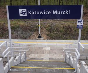 Stacja-widmo w Murckach w Katowicach 