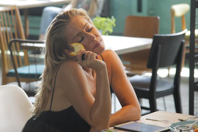 Katarzyna Warnke w serialu "Na noże"