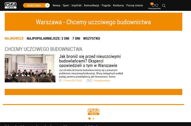 "Chcemy uczciwego budownictwa" - konferencja serwisu Muratorplus.pl
