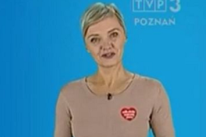 Prezenterka TVP wystąpiła z serduszkiem WOŚP. Komentarz Telewizji Polskiej na temat zwolnienia 