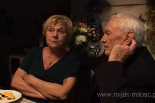 M jak miłość - kulisy serialu. 54 rocznia ślubu Mostowiaków. Witold Pyrkosz (Lucjan), Teresa Lipowska (Barbara)