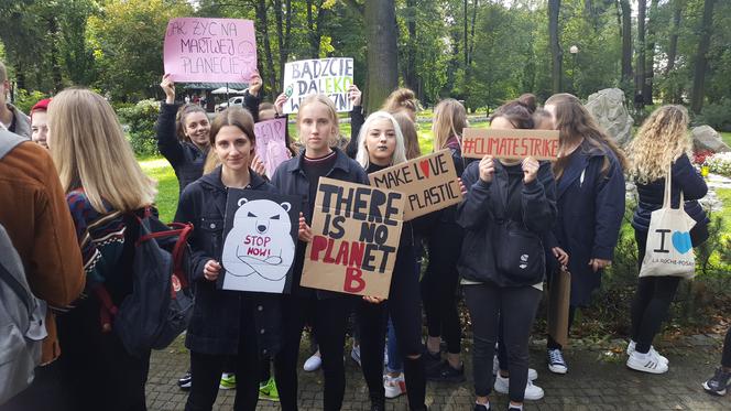 Młodzieżowy Strajk Klimatyczny w Nowym Sączu