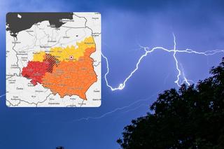 Małopolskę nawiedzą burze i ulewy. IMGW wydało ostrzeżenie 2. stopnia