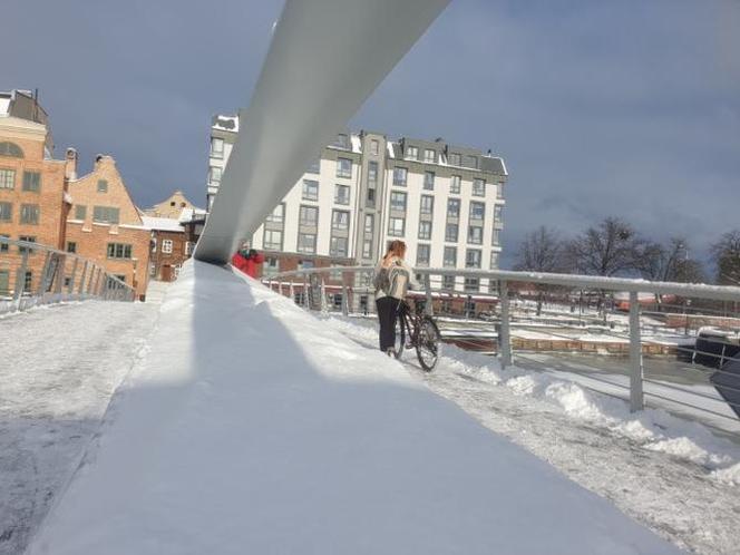 Międzynarodowy Dzień Zimowego Dojazdu do Pracy na Rowerze w Gdańsku 12.02.2021