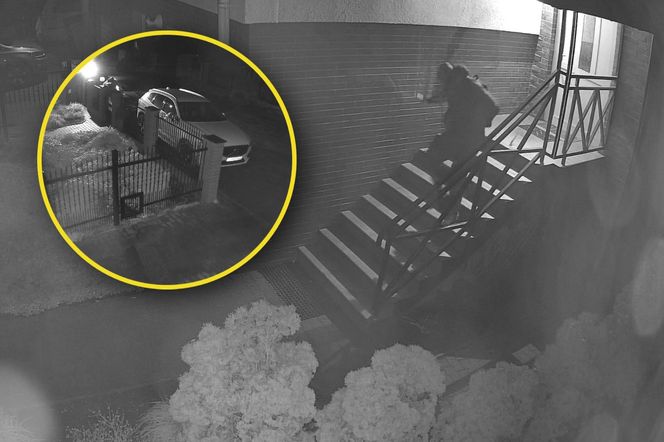 Ktoś rozpylił śmierdzącą substancję na samochód i budynek