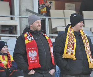 Korona Kielce - Motor Lublin. Kibice na Exbud Arenie