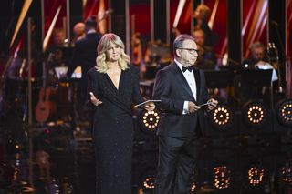 66-letnia Torbicka olśniła publiczność. Jej kreacja to klasa sama w sobie