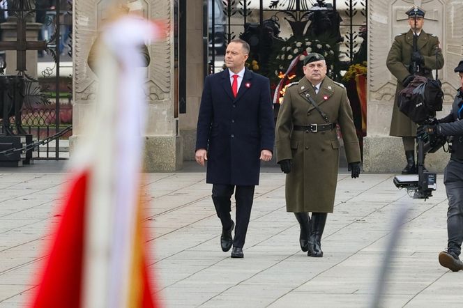 Narodowe Święto Niepodległości 2025 - uroczystość przed Grobem Nieznanego Żołnierza
