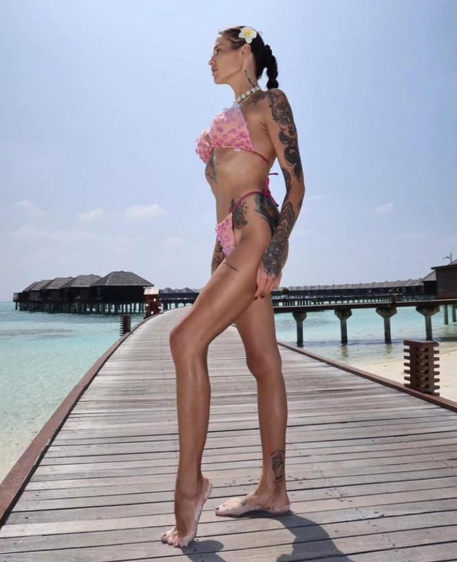 Karolina Gilon w bikini na wakacjach