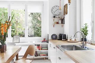 Podłoga drewniana w kuchni