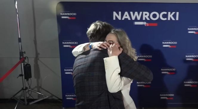 Daniel Nawrocki z dziewczyną Magdą