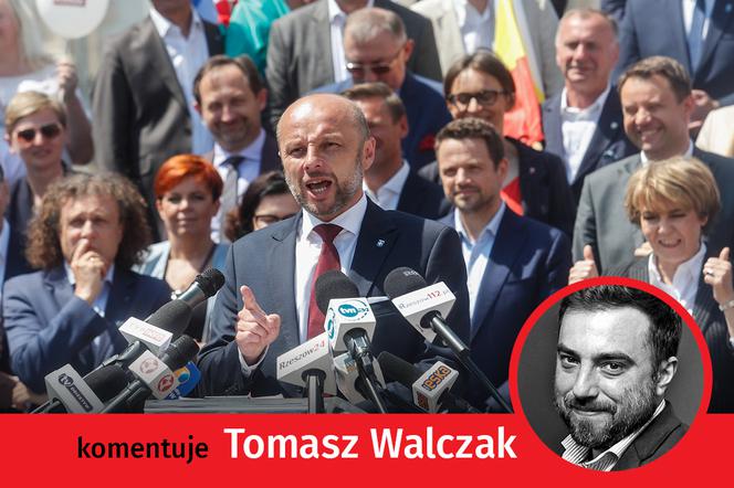 Tomasz Walczak - SG  sklejka z wyborów w Rzeszowie Fijołek