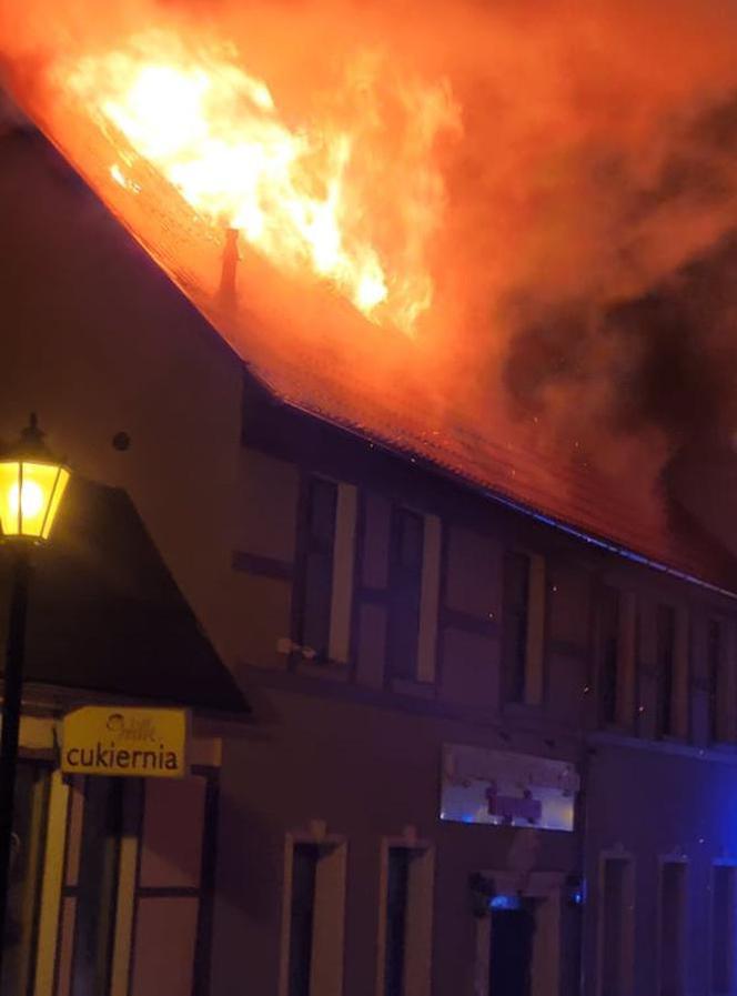 Spłonęła restauracja "Trojanka" w Połczynie-Zdroju