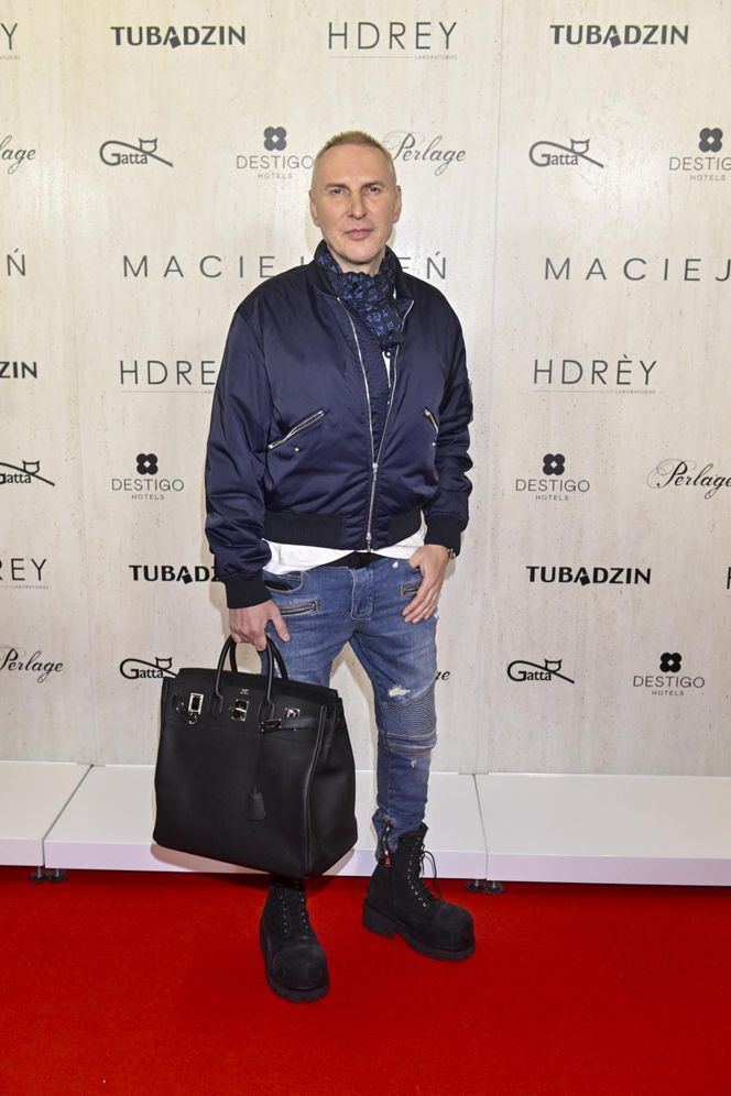 Gwiazdy na pokazie Macieja Zienia