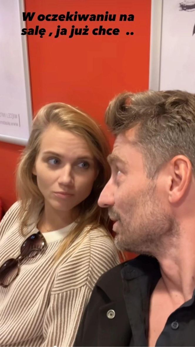 Agnieszka Kaczorowska i Marcin Rogacewicz