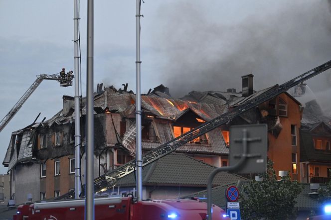 Pożar w Ząbkach