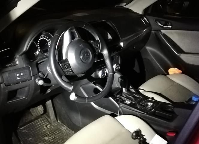 Mazda odzyskana od złodziei