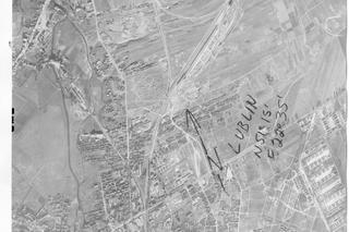 Lotnicze zdjęcia Lublina z 1944 roku