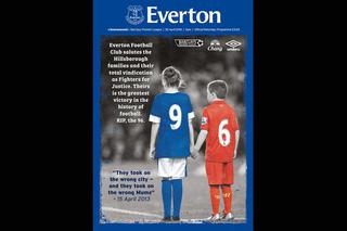 Everton pamięta o zabitych kibicach Liverpoolu