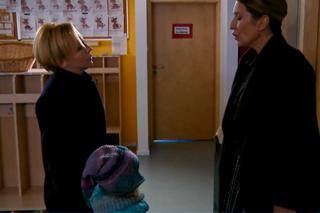 Barwy szczęścia, odc. 2240. Maja (Pola Żak), Sabina (Barbara Kurzaj)