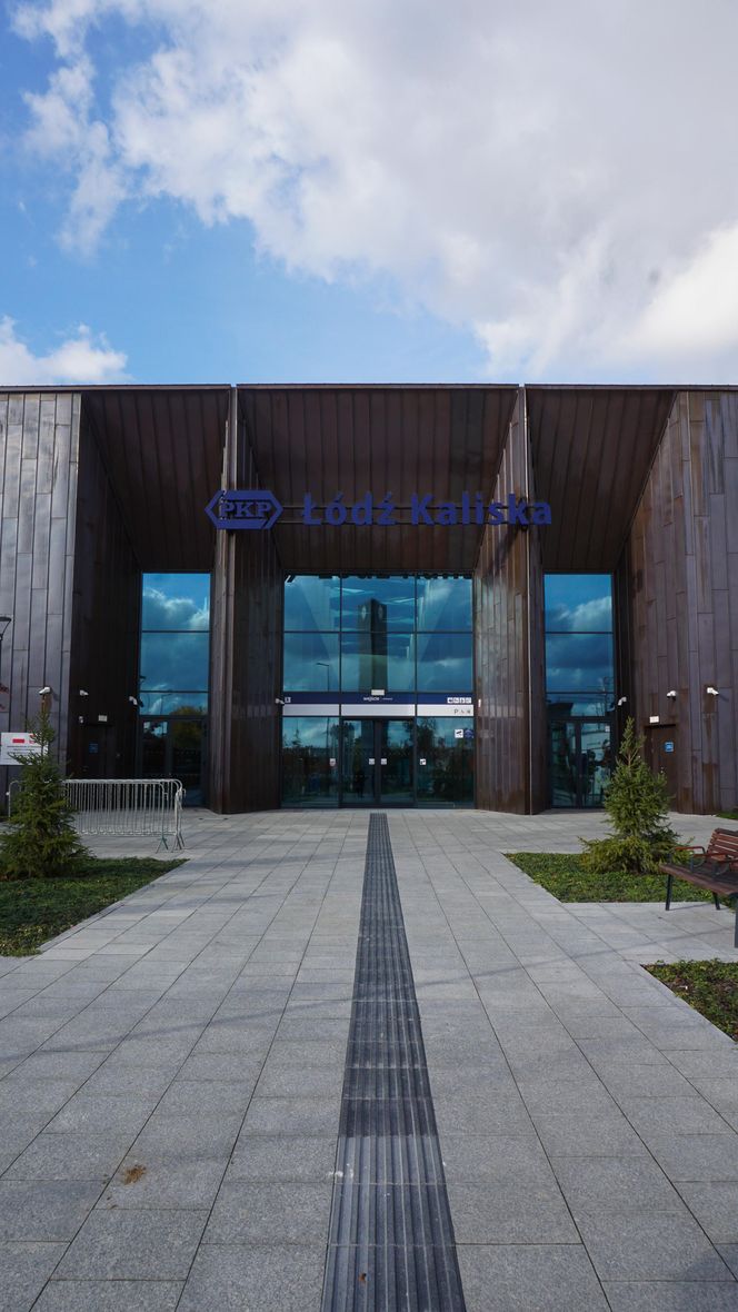 Łódź Kaliska - dworzec po remoncie