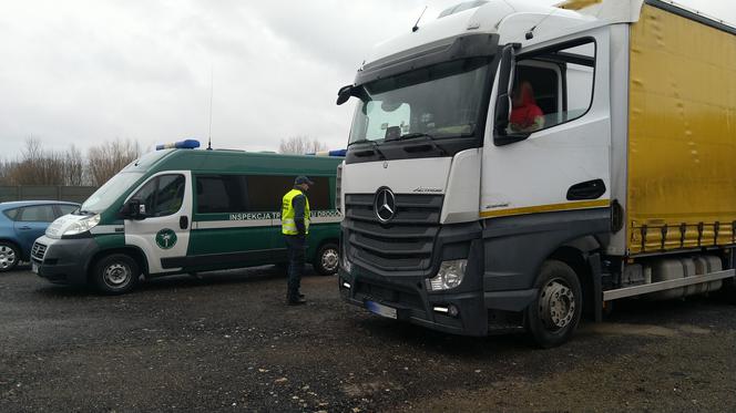 Ciężarówki z wyłącznikami tachografu
