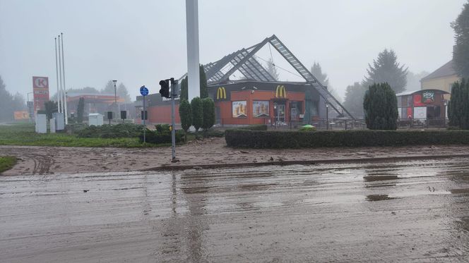 Jelenia Góra zalana przez powódź