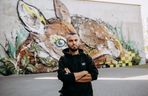 Nowy mural Bordalo II przy ul. Słowiańskiej w Łodzi