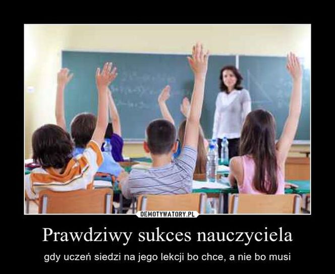 Memy na Dzień Nauczyciela. Te obrazki rozbawią was do łez!