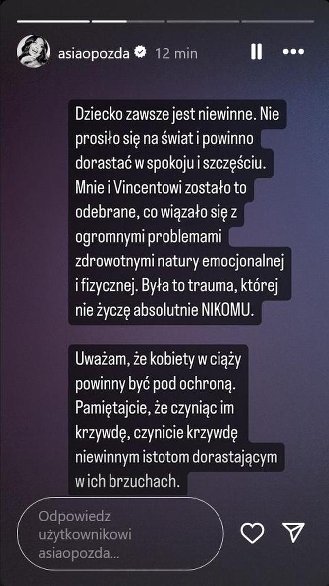 Joanna Opozda komentuje wieści o ciąży nowej ukochanej Antka