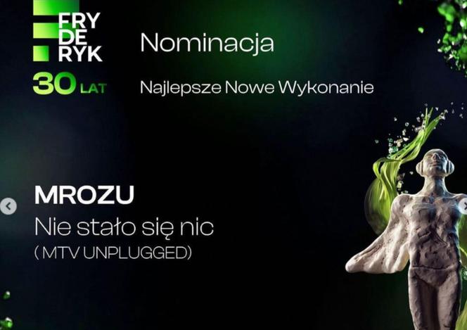 Fryderyki 2024. Artyści z Wrocławia nominowani do Fryderyków. Mrozu nominowany w aż pięciu kategoriach