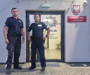 Policjanci uratowali z pożaru 9 osób, w tym trójkę małych dzieci