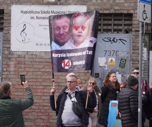 Protest rodziców i dziadków w Warszawie (7.03.2025)