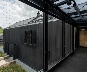 Budynek Edukacyjny w Leśnym Ogrodzie Botanicznym Marszewo w Gdyni