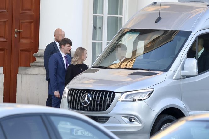 Rodzina Nawrockich przyłapana pod Belwederem! Gdzie pojechali? 
