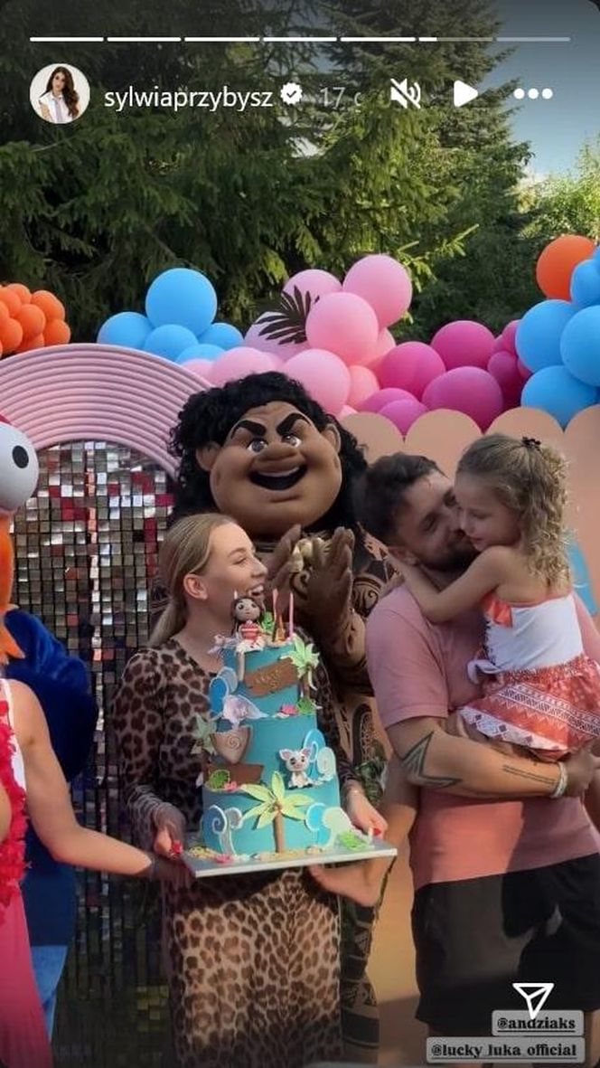 Andziaks w ciąży, a zrobiła córce urodziny jak z bajki! Charlie miała imprezę życia