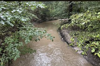 Ulewne deszcze w regionie. Stan rzek w Elblągu znów się podnosi. Służby postawione na nogi
