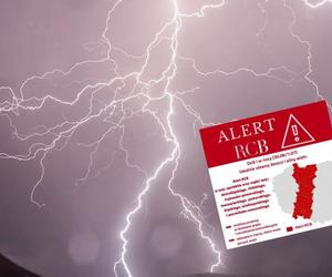 Uwaga! Alert RCB przed burzami. W tych województwach możliwe przerwy w dostawie prądu [WIDEO, ZDJĘCIA]
