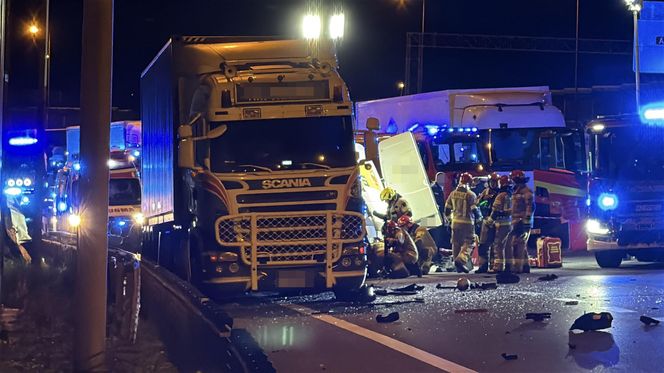 Tragedia na S2 pod Warszawą. Pięć osób nie żyje w wyniku wypadku drogowego w pobliżu Konotopy!