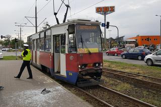 Zderzenie tramwajów na ul. Fordońskiej w Bydgoszczy [ZDJĘCIA]