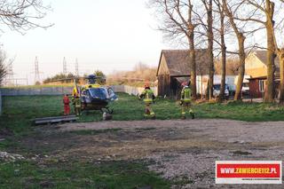 Szczekociny. Córka zaatakowała ojca siekierą? Mężczyzna trafił do szpitala