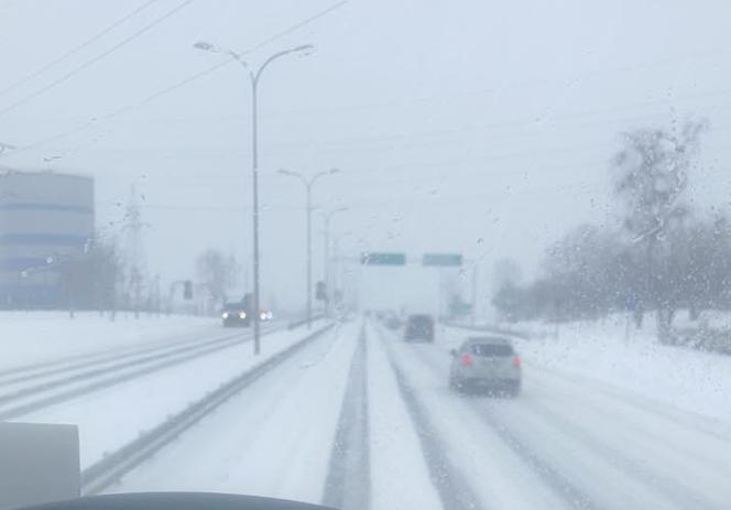 Atak zimy w Białymstoku i województwie podlaskim 04.02.2021 [ZDJĘCIA]