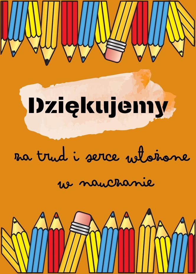 Kartka z okazji Dnia Nauczyciela