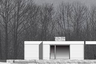 II nagroda w konkursie architektonicznym Małe budownictwo - duże korzyści.  Autor: Michał Kasper