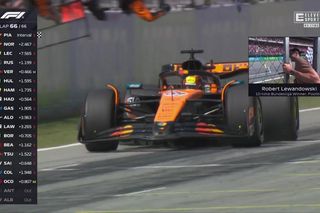 Robert Lewandowski skradł show podczas Grand Prix Hiszpanii. Był na ustach wszystkich
