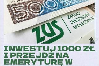 Oszuści podszywają się pod ZUS