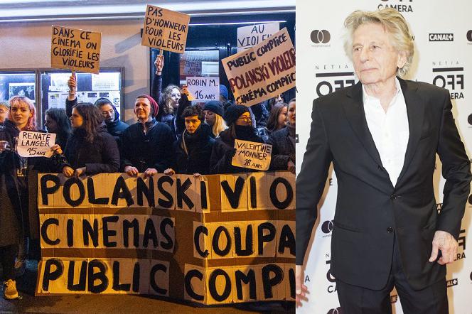 Protest feministek przed premierą filmu Polańskiego